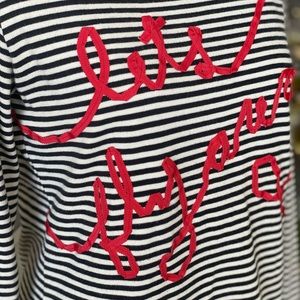 2X HOST PICK 🥳🥳🥳 KATE SPADE “LET’S FLY AWAY” PULLOVER TOP